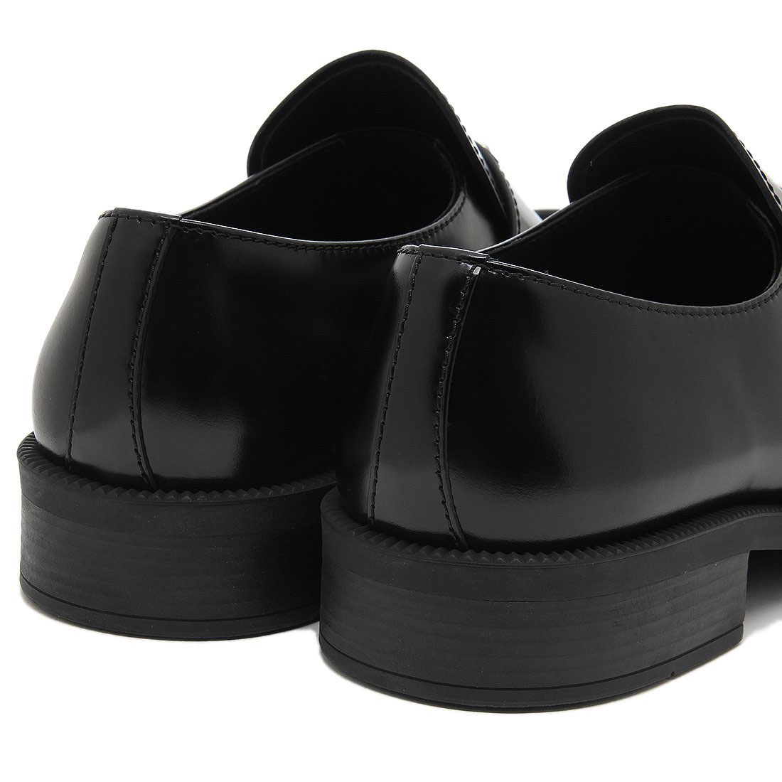 プラダ PRADA ローファー オックスフォード トライアングルロゴ
