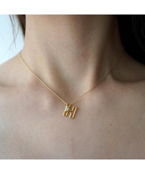 ALIITA ネックレス LETRA NECKLACE ROLO イニシャル セール 30%OFF】アリータ ALIITA ALIITA ネックレス LETRA