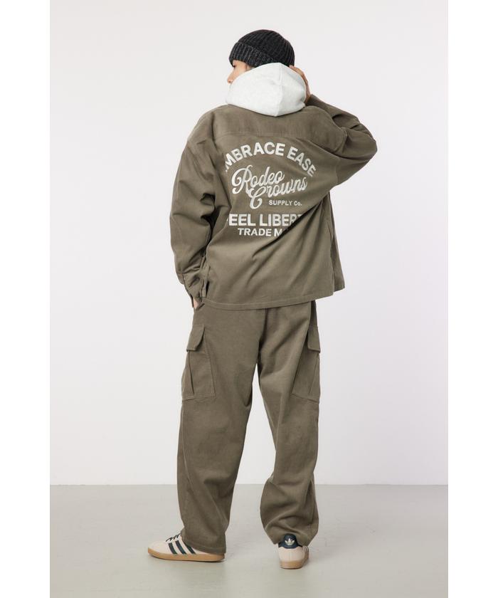 セール】back logo コーデュロイシャツ(507799684) | ロデオ