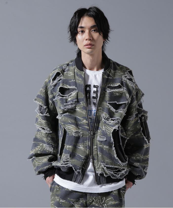 セール】DankeSchon/ダンケシェーン/LAYER RIPSTOP CAMO&DENIM