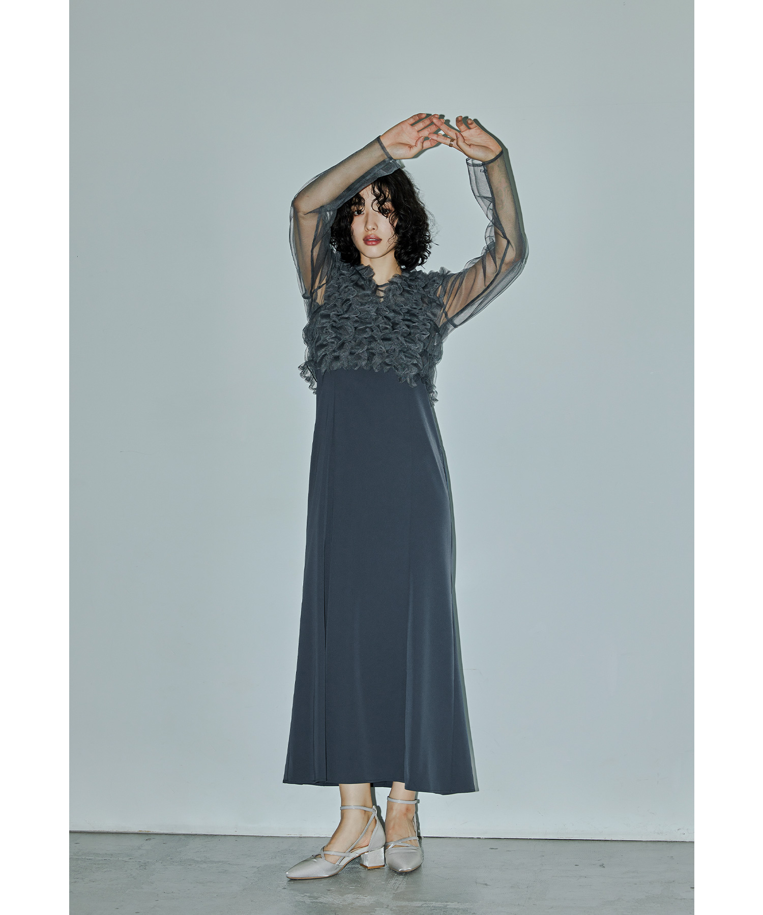 ニアナ niana Many wayフリルドレス ボレロ ブラウス セット ニアナ niana Many wayフリルドレス ボレロ ブラウス セット