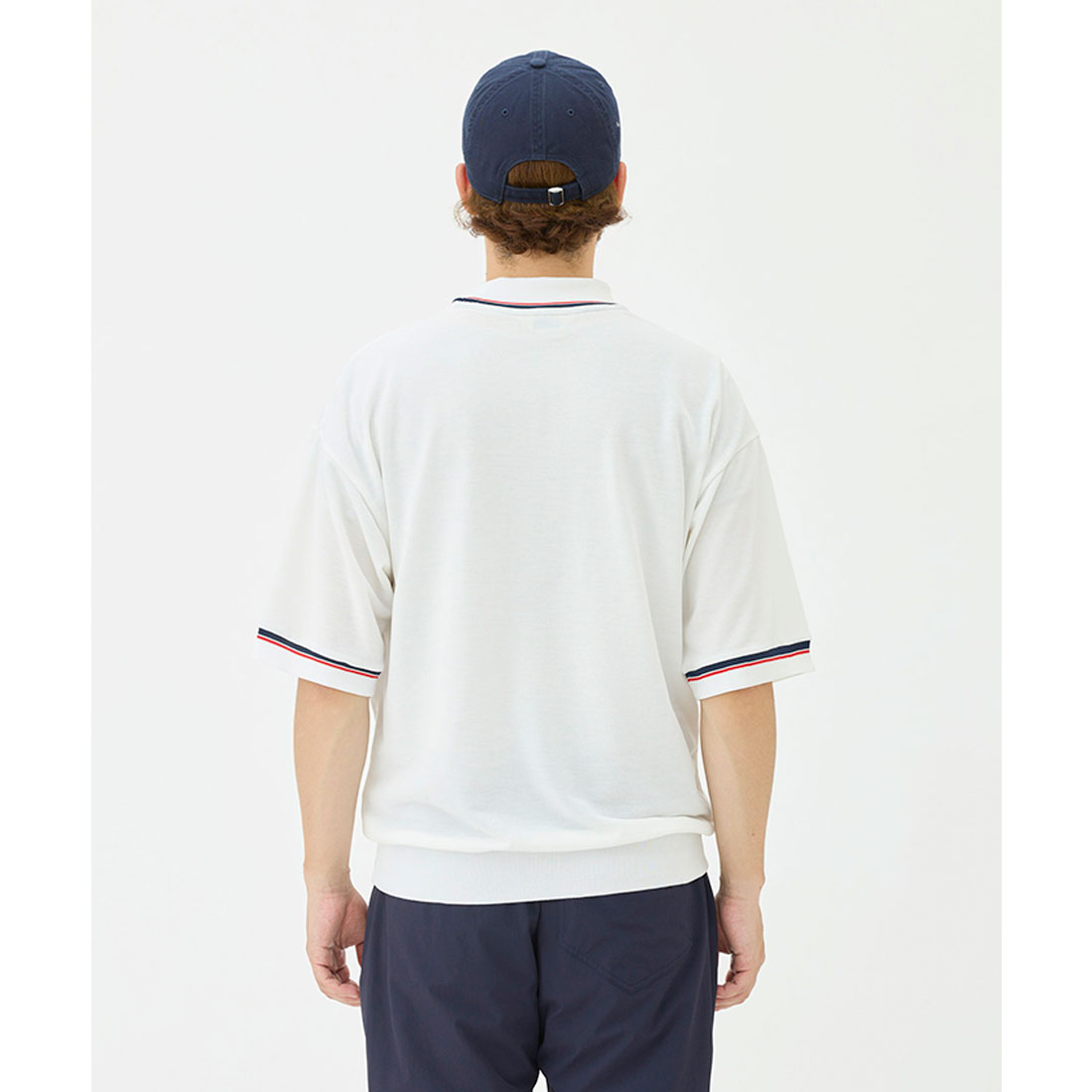 メンズウェア NVG Penguin mock neck T - L White ペンギン バイ マンシングウェア Penguin by Munsingwear 60' S