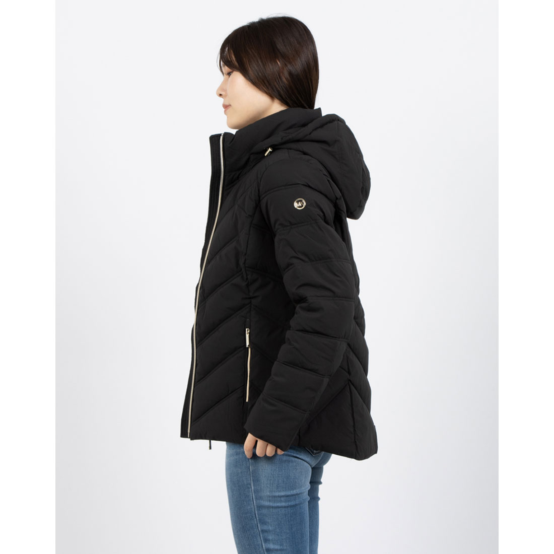 セール】MICHAEL KORS マイケルコース HOODED PUFFER JACKET