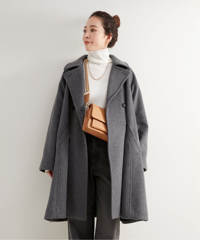 セール 50%OFF】《追加》Wビーバーテントライントレンチコート