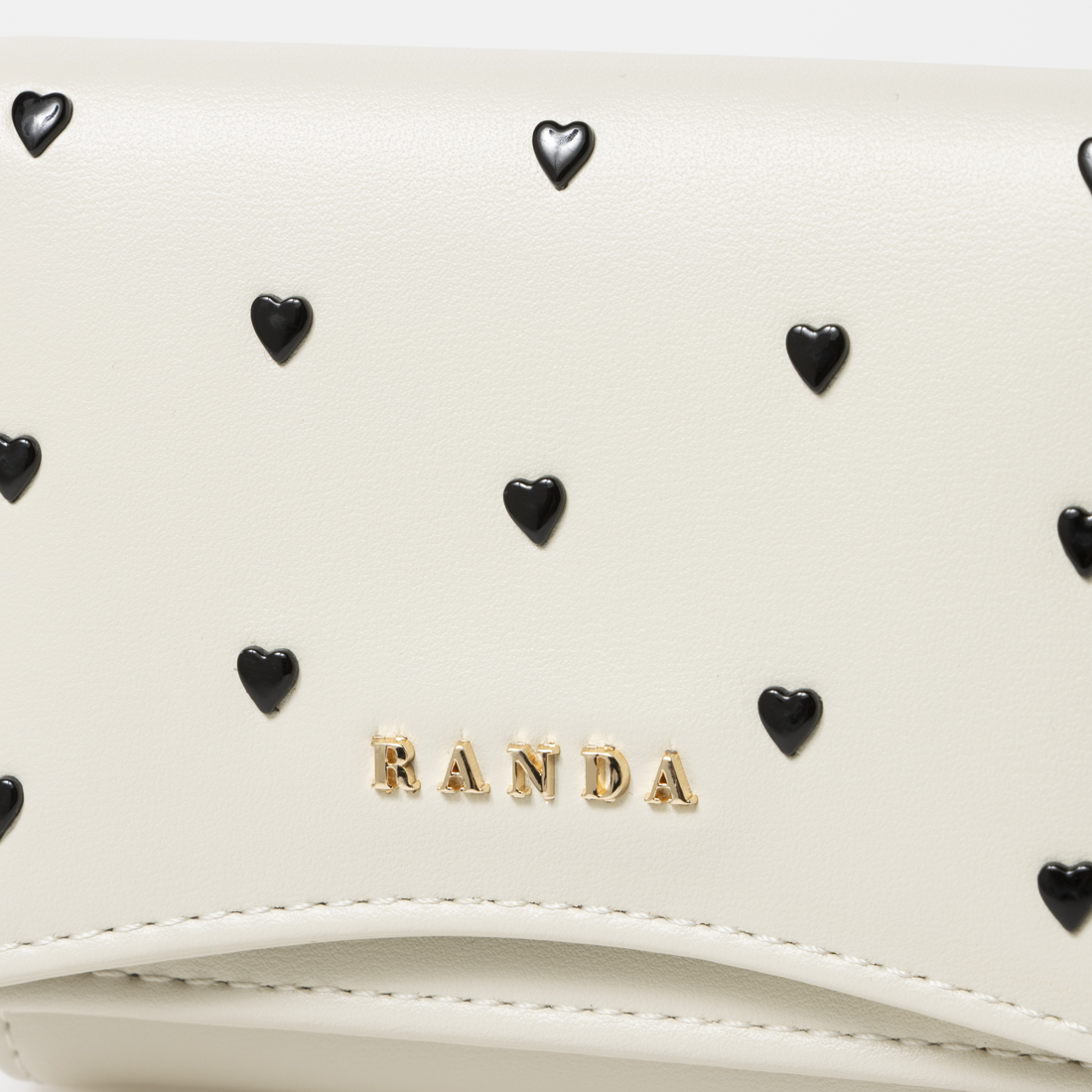 ランダ RANDA ハートスタッズデザインウォレット(506944686