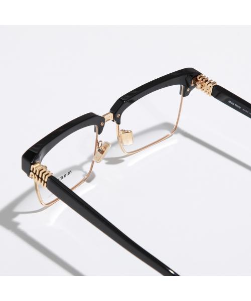MIU MIU スクエアフレムメカネ VMU04U 19L1O1 ミュウミュウ Miu Miu MIUMIU メガネ 0MU 04UV スクエア