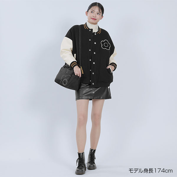マリークワント MARY QUANT MQスタジャン ブルゾン(507807020 マリークワント MARY QUANT MQスタジャン ブルゾン(507807020
