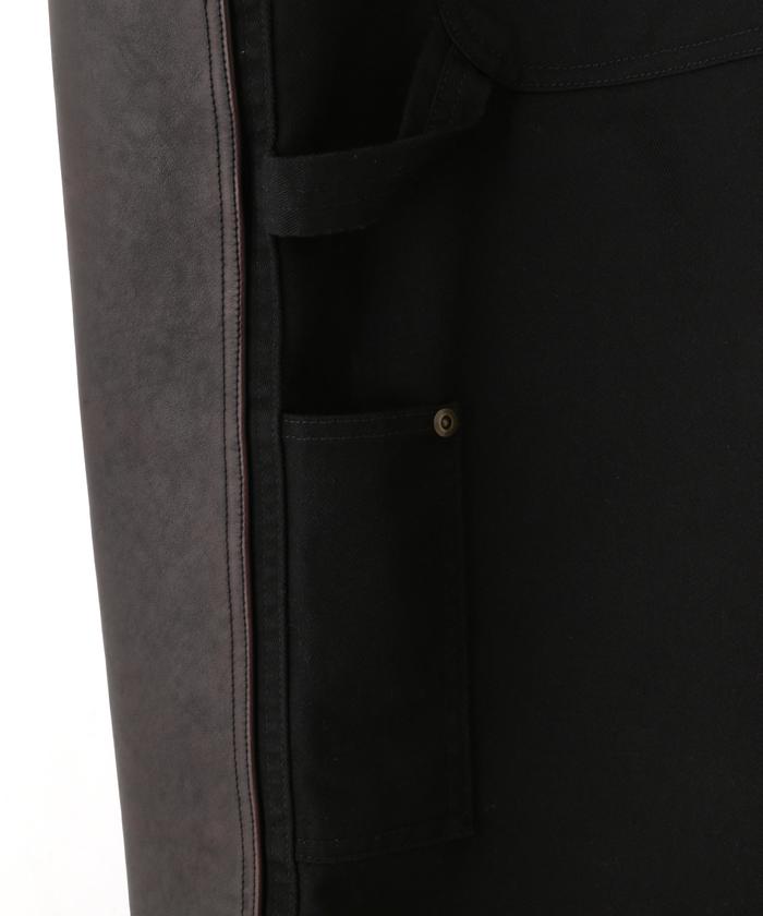 DICKIES/ディッキーズ/LEATHER COMBI PAINTER PANTS/レザーコンビ ペインターパンツ(507784470) | ショット (Schott) - d fashion