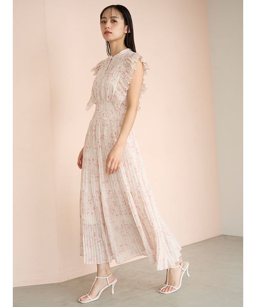 snidel Sustainableフリルワンピース
