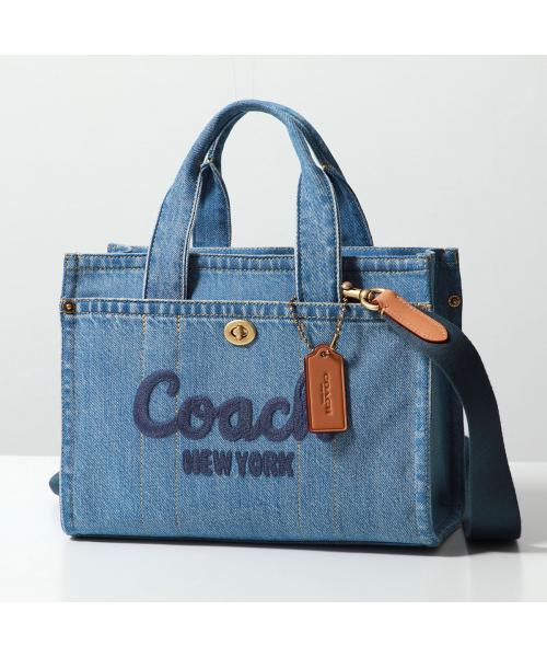 COACH ハンドバッグ カーゴ トート 26 デニム ロゴ刺? セール24%OFF】コーチ COACH COACH ハンドバッグ カーゴ トート