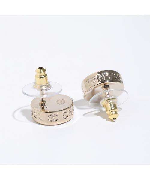 CHANEL ピアス ABE860 B19233 サークル ボタン メタル シャネル CHANEL CHANEL ピアス ABE860 B19233 サークル ボタン