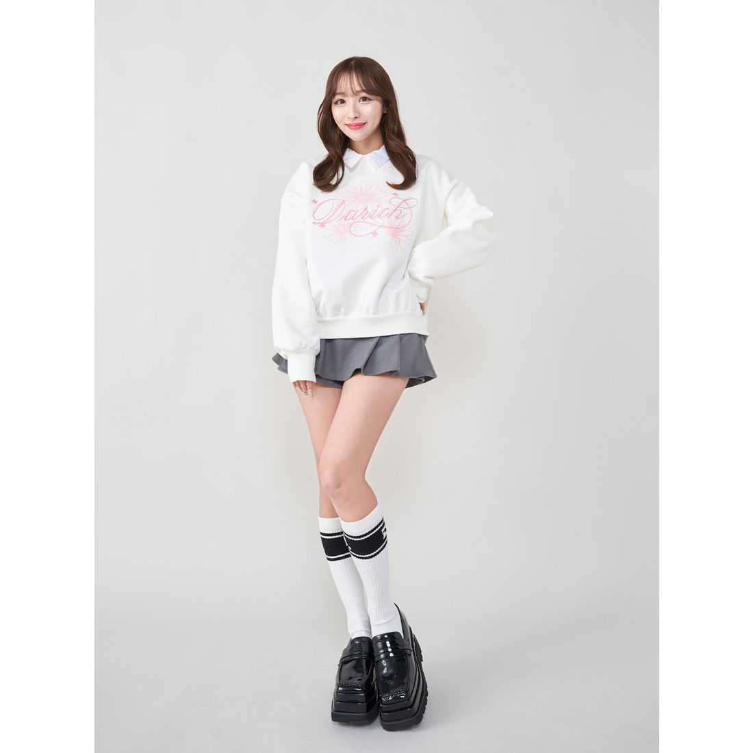 ダーリッチ Darich ガーベラモチーフプルオーバー(507816274 ダーリッチ Darich ガーベラモチーフプルオーバー(507816274