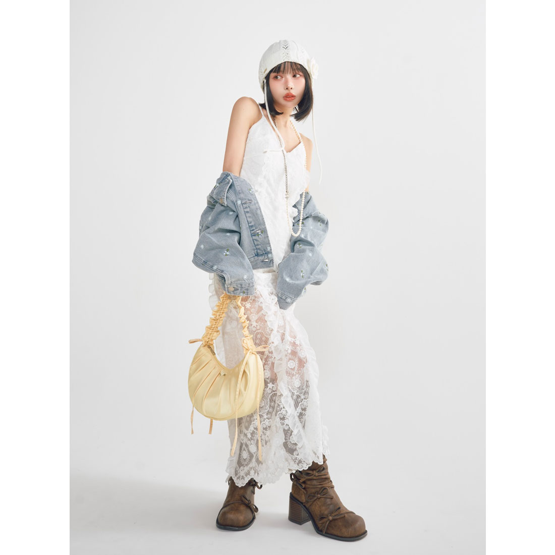 Darich ベビーフリルロングワンピース ベビーフリルロングワンピース – Darich (ダーリッチ)