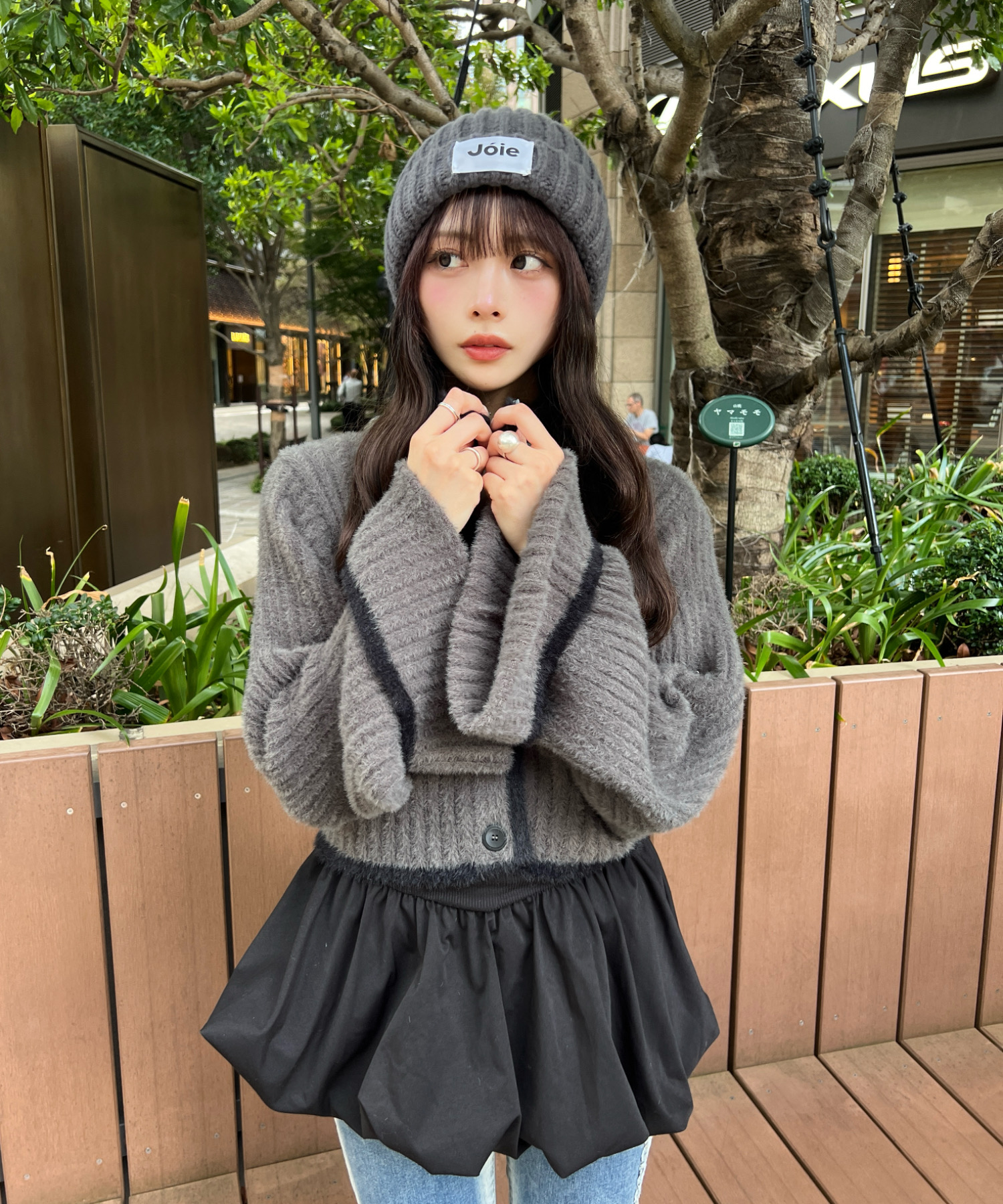 ソラ :SoLA スタンドアンサンブルニット【sw_718】 （Offwhite） ソラ :SoLA スタンドアンサンブルニット【sw_718】 （Offwhite