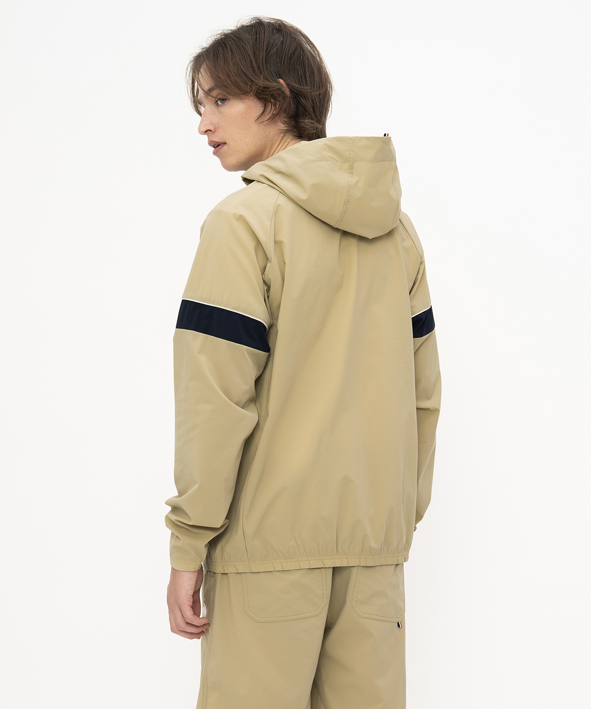 ルコック セットアップ ジャケット パンツ 2Way レイン ネイビー M