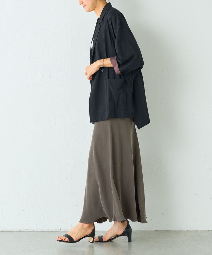 BEARDSLEY バックテールスカート新品 ビアズリー BEARDSLEY バックテールスカート （black