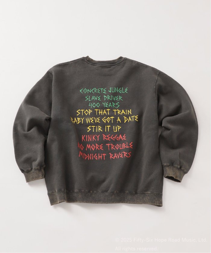 D SQUARED2☆BOB MARLEY プリント スウェット DSQUARED2 ディースクエアード Bob Marley スウェットシャツ