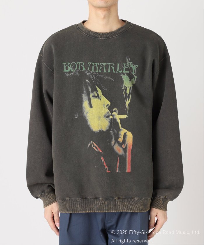 D SQUARED2☆BOB MARLEY プリント スウェット セール 30%OFF】BOB MARLEY / ボブ・マーリープリント フェード