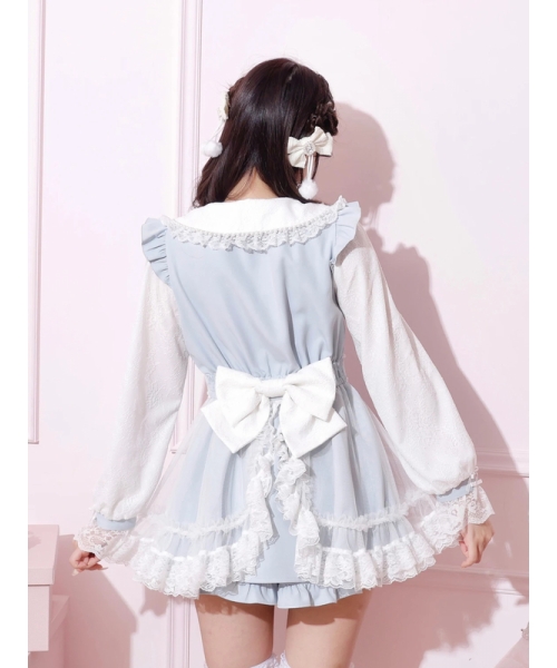 ノエミー NOEMIE メニーリボンドレッシーフレアセットアップ