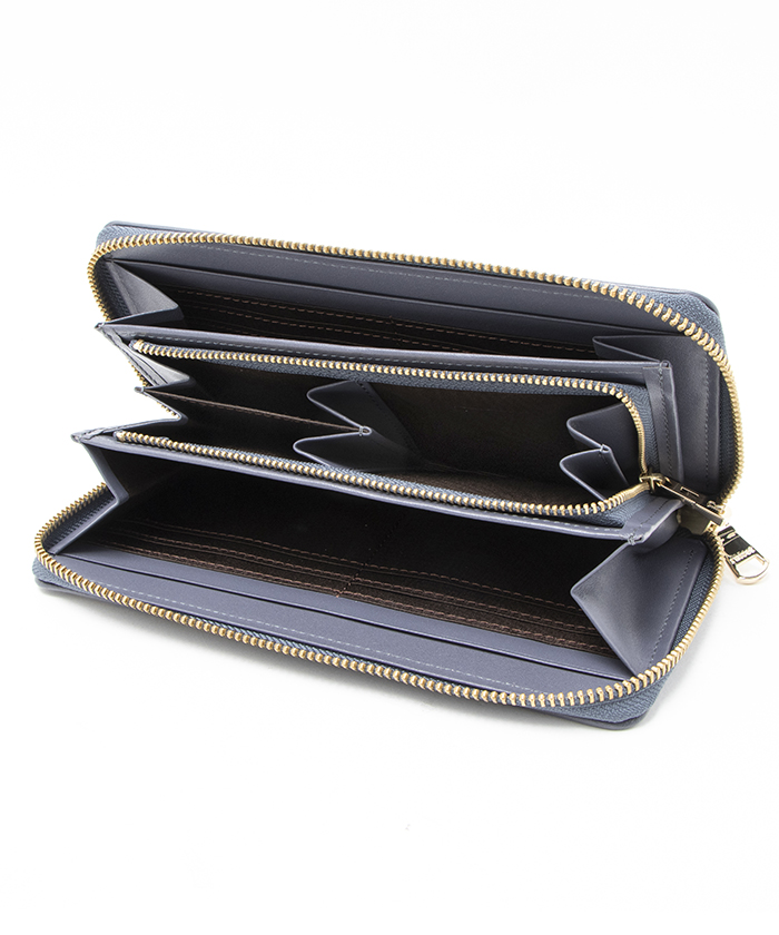 真贋確認済 軽くて美品! russet ラシット 長財布 男女兼用 オシャレ♪ セール40%OFF】ナイロンレザーコンビジップ長財布(SO－008－OUT