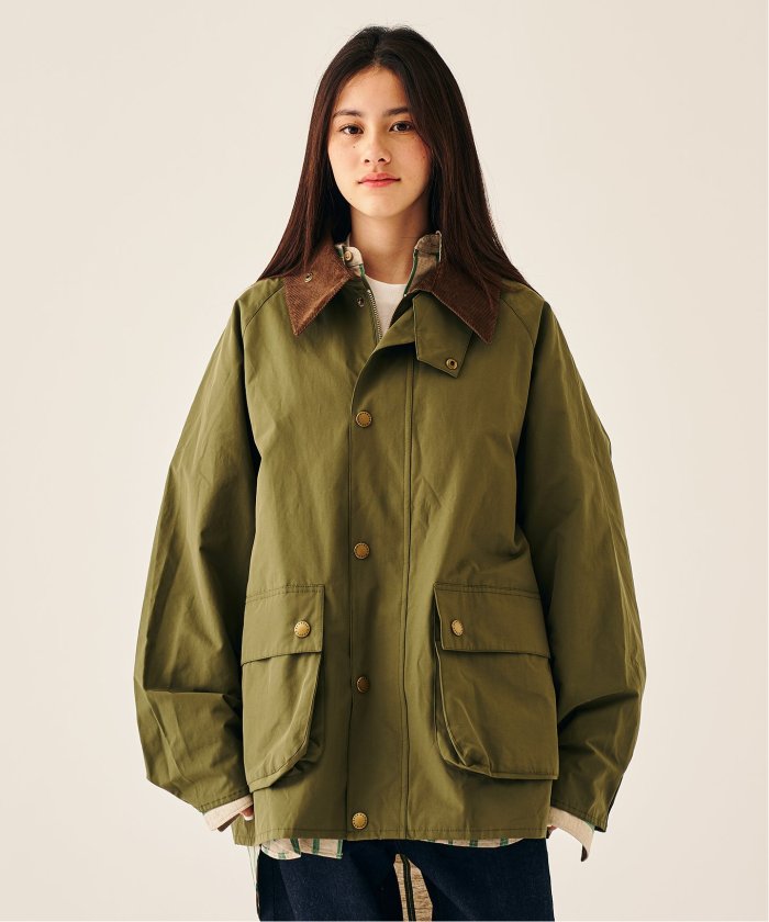 数量限定品 バブアー（Barbour）襟ファー付 売り払っ 超レア 美品