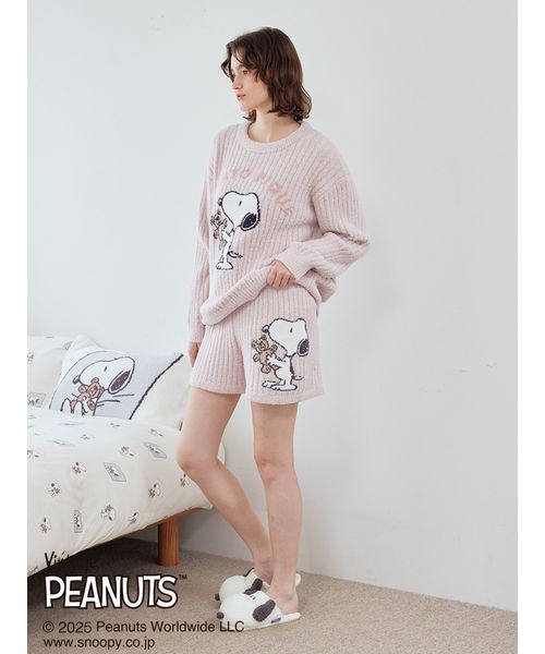 セール】【PEANUTS】【ONLINE限定】SNOOPY×BEAR ジャガードプル