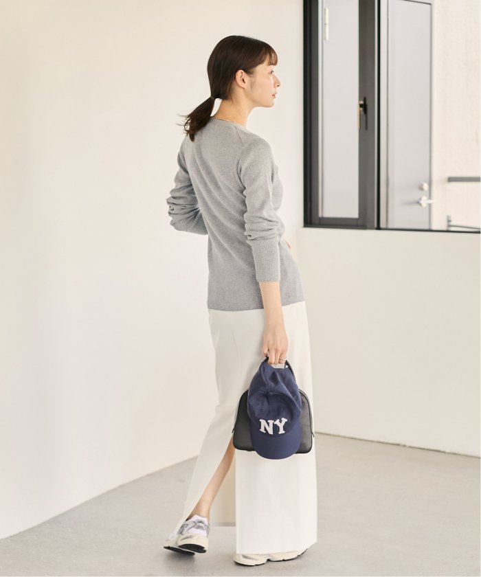 Plage floche rib カーディガン Plage floche rib カーディガン