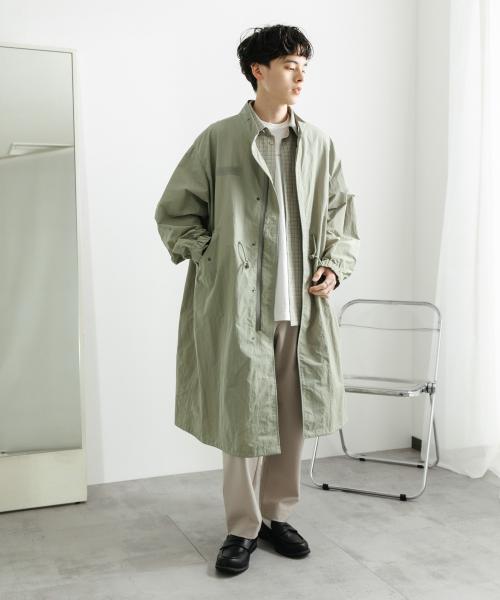 dezert 田口 リップストップ モッズコート