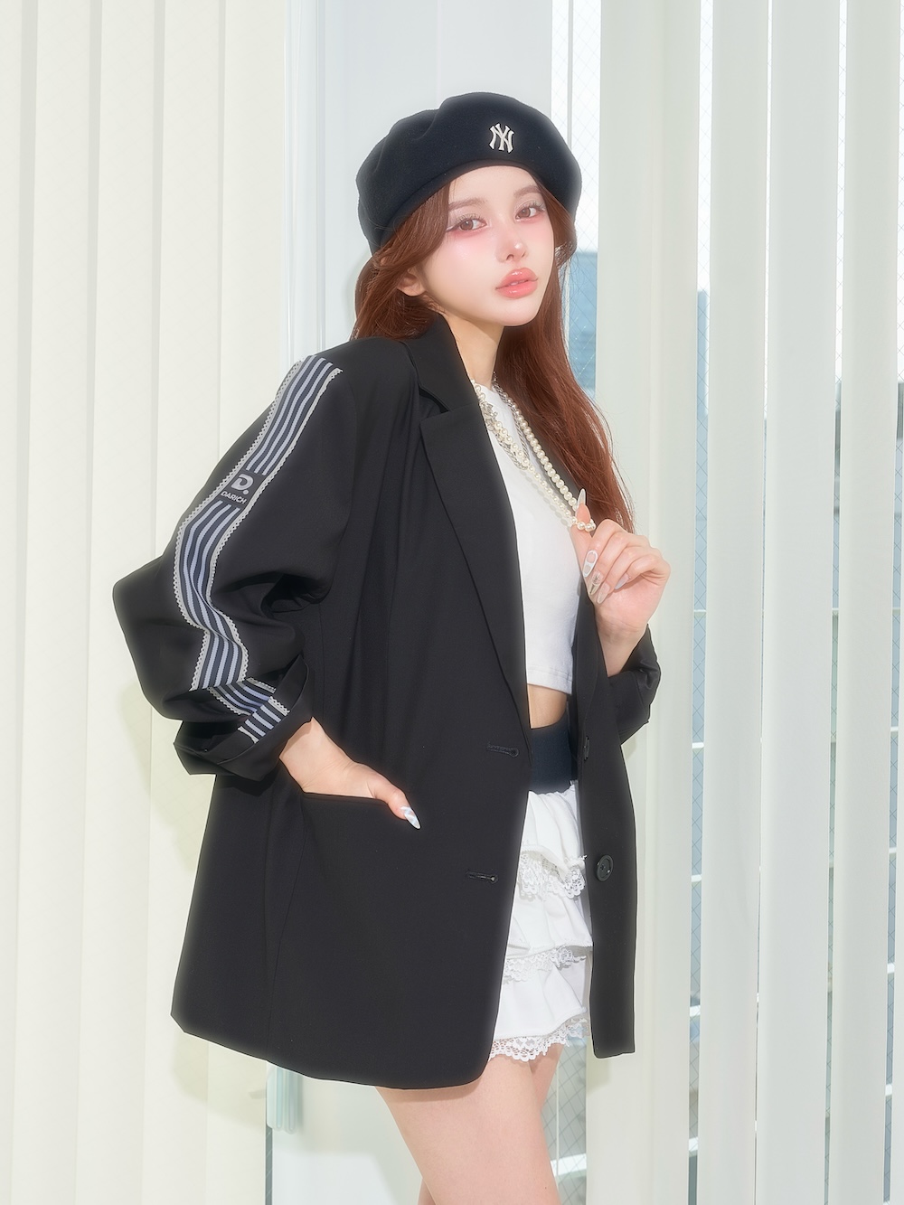 Darich ダーリッチ￼ サイドライントラックオーバージャケット ダーリッチ Darich サイドライントラックオーバージャケット