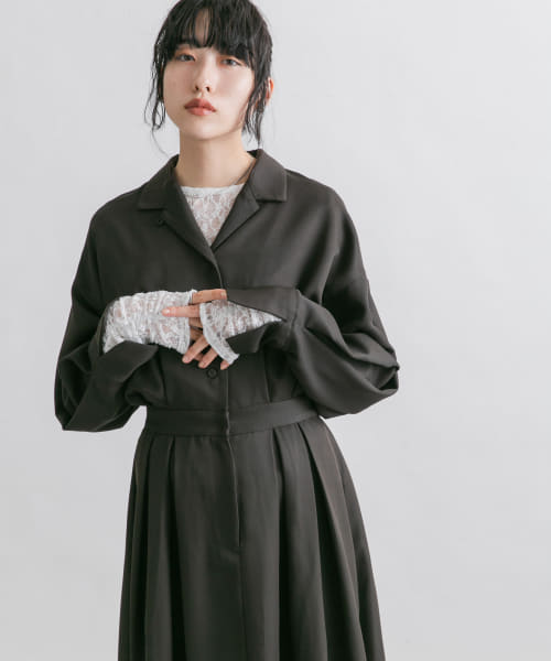 ドレープレースTEE(507837170) | ケービーエフ(KBF) - d fashion