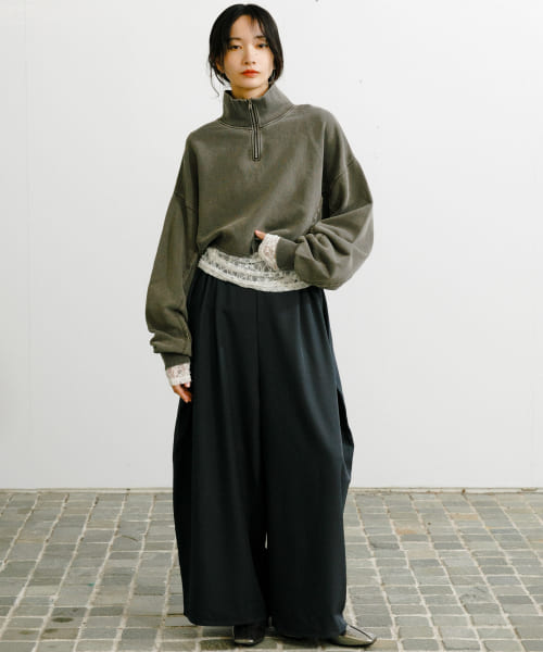 ドレープレースTEE(507837170) | ケービーエフ(KBF) - d fashion