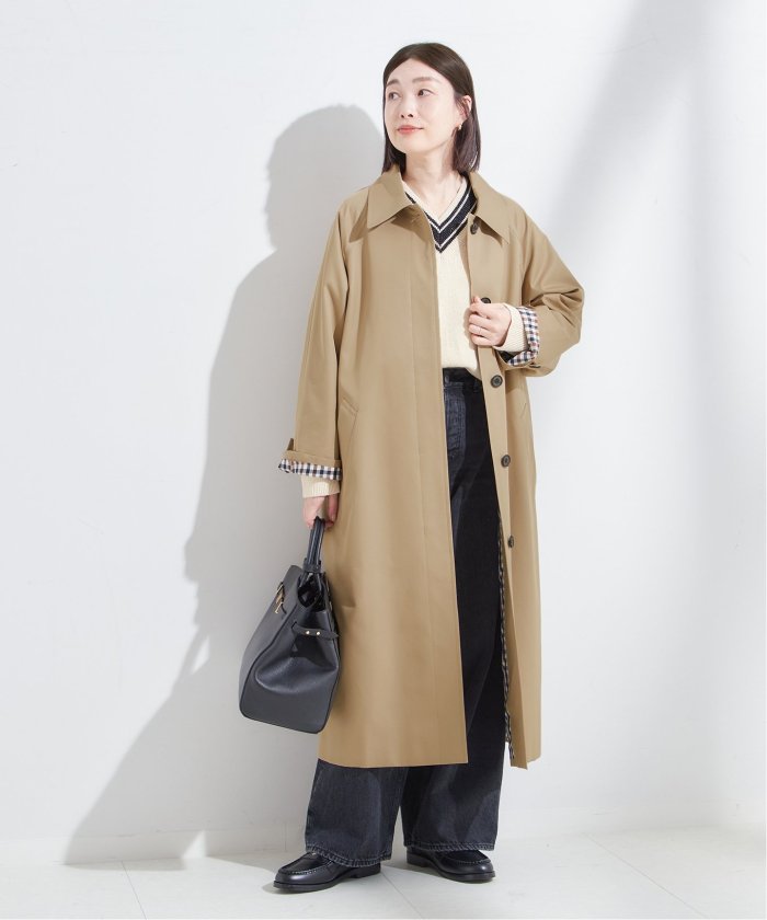別注】Aquascutum×LESSAGE ステンカラーコート(507837849