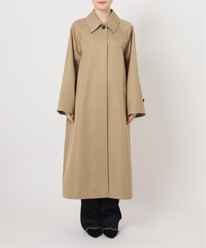 セール 30%OFF】【別注】Aquascutum×LESSAGE ステンカラーコート