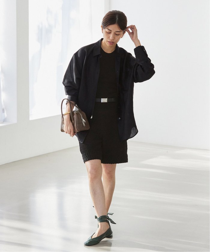 ラミーリヨセルロングシャツ(507837856) | イエナ(IENA) - d fashion