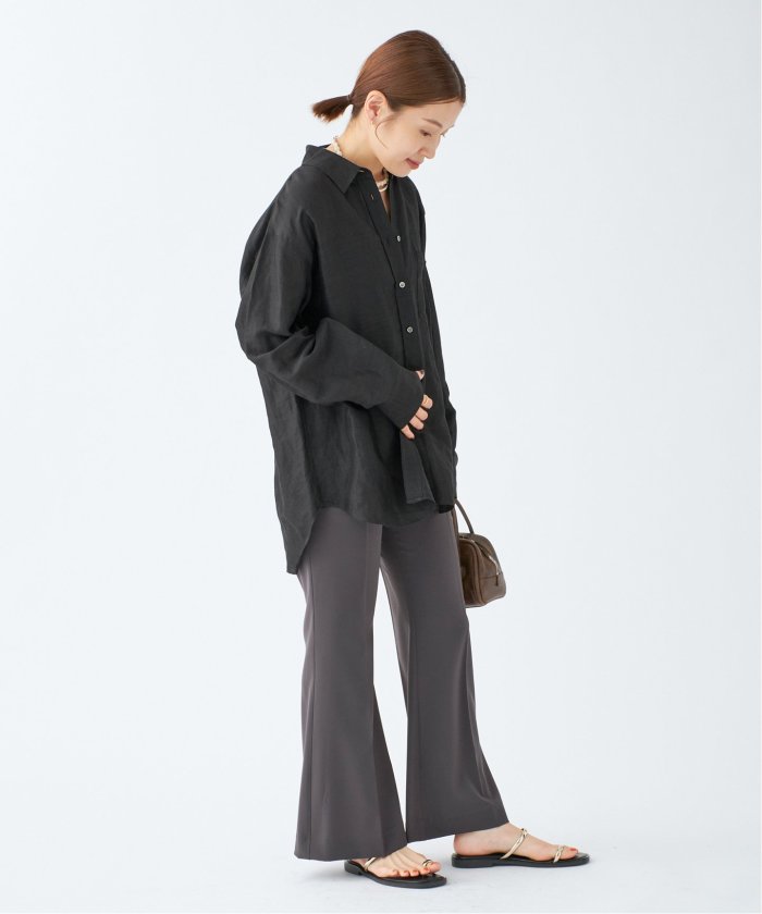 ラミーリヨセルロングシャツ(507837856) | イエナ(IENA) - d fashion