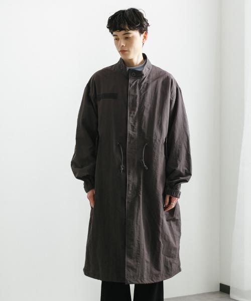 クーポン】【セール39%OFF】リップストップモッズコート
