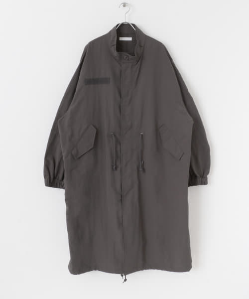 クーポン】【セール39%OFF】リップストップモッズコート