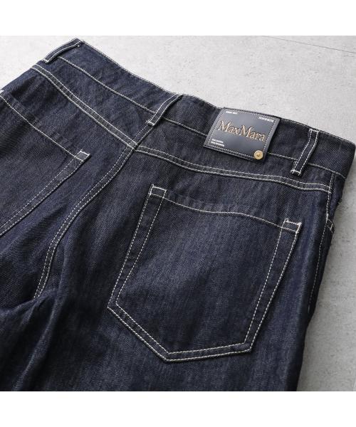 S MAX MARA エスマックスマーラ ZUCCHERO ワイド デニムパンツ S MAX MARA ZUCCHERO[ズッケロ] ワイド フィット デニム パンツ