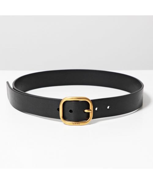 loewe ブラックレザー ベルト