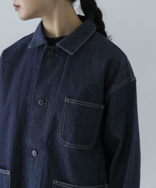 PINUE グレー デニムカバーオール 50s PENNEY'S PAYDAY インディゴ デニム カバーオール