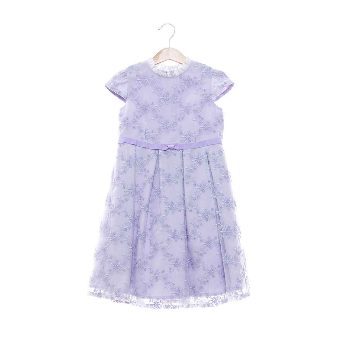 楽天市場】【セール20%OFF】プティマイン レース衿花柄OP+JK