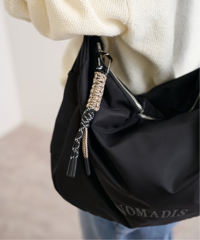 NOMADIS/ノマディス 別注コードチャームSHOULDERバッグ NOMADIS/ノマディス 別注コードチャームSHOULDERバッグ