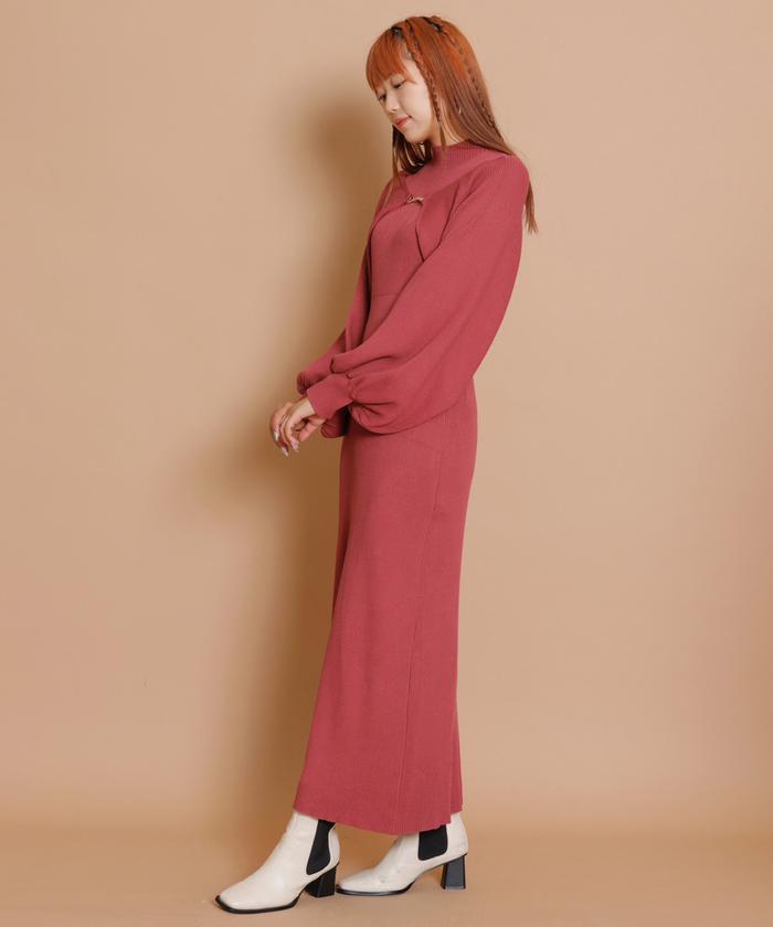 ニットワンピース×ボレロセット(505639843) | レディアゼル ニットワンピース×ボレロセット(505639843) | レディアゼル