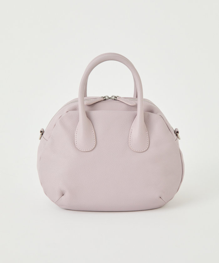 ビアズリー BEARDSLEY ラウンドミニボストンバック （lightgrey