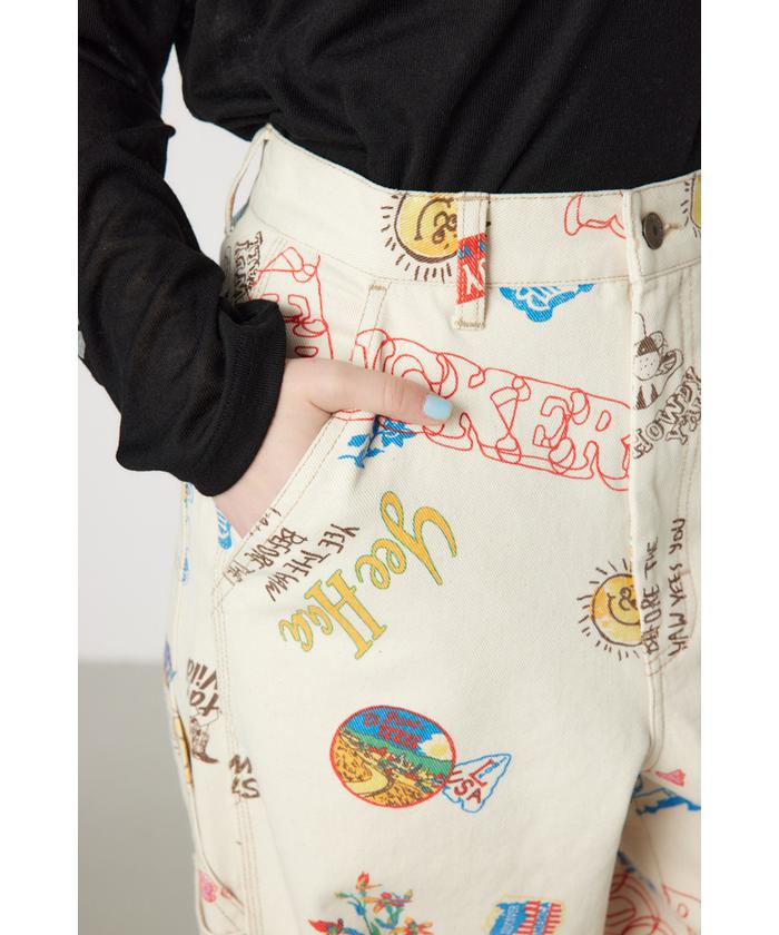 新品 ロデオクラウンズワイドボウル ICON ペインターパンツ M ICON ペインターパンツ(507848142) | ロデオクラウンズワイド
