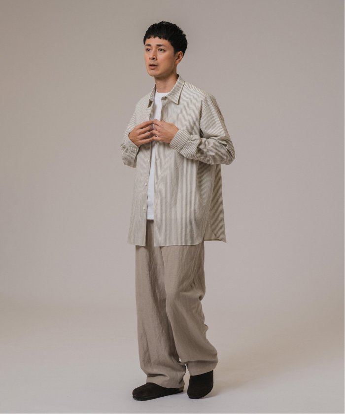ETS.MATERIAUX / マテリオ フレンチワーク スリムパンツ ETS.MATERIAUX / マテリオ 超長綿 ピマーナ ワークパンツ 日本製