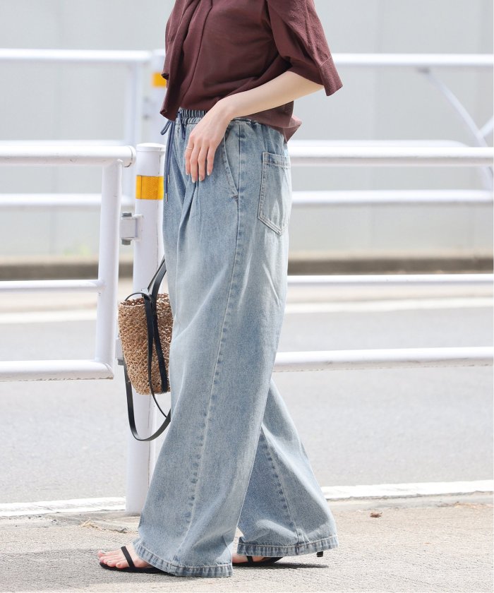 JOURNAL STANDARD 2025ss イージーデニムワイドパンツ（《WEB