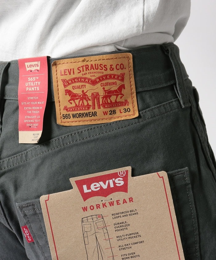 リーバイス LEVI'S WORKWEAR 565（TM） ユーティリティ パンツ