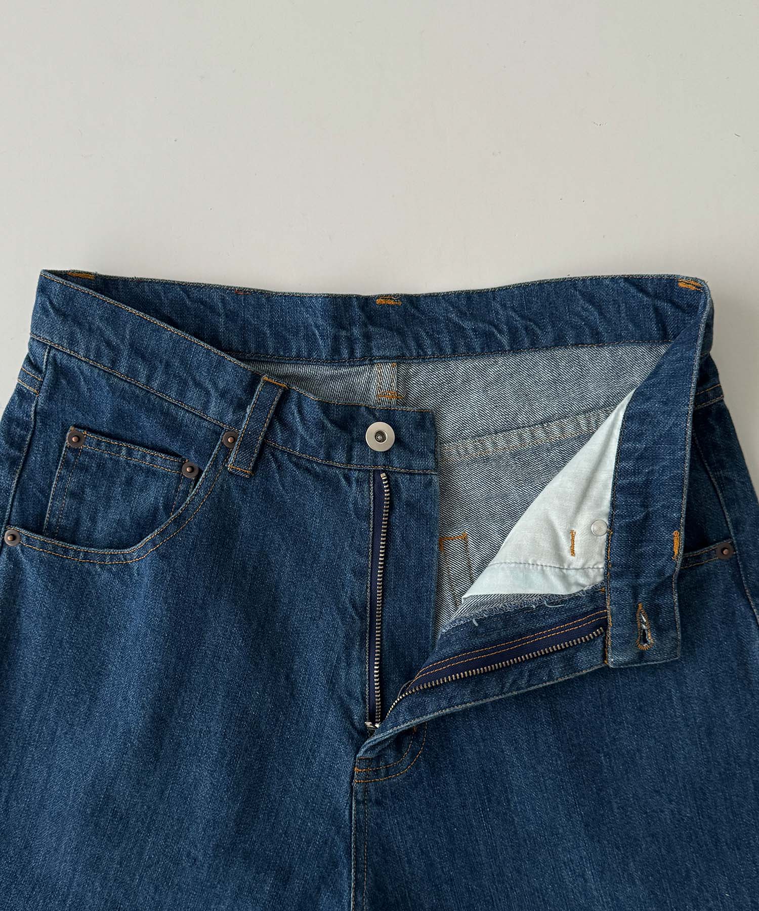 キャナルジーン CANAL JEAN choice_cnl テーパードデニムパンツ