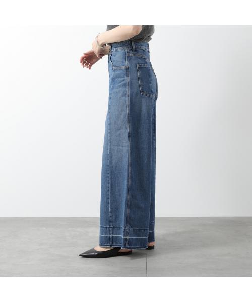 【★完売必至★】WEEKENDMAXMARA ☆ワイド デニム AGENDA Cotton denim wide jeans, navy | Weekend Max Mara